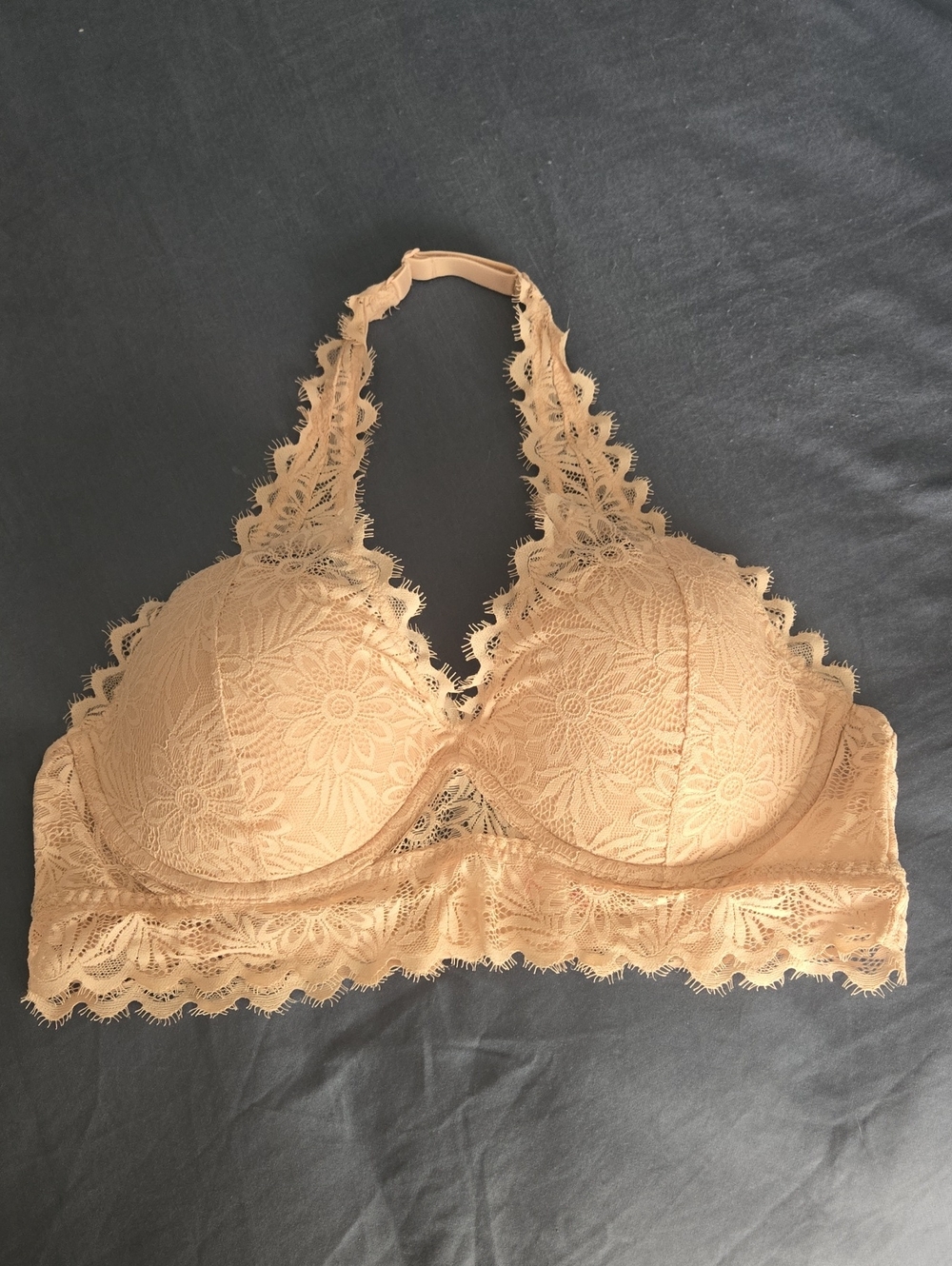 PINK Victorias Secret Lace Racerback Bralette